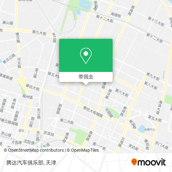 腾达汽车俱乐部地图