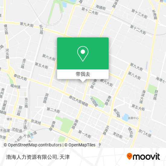 渤海人力资源有限公司地图