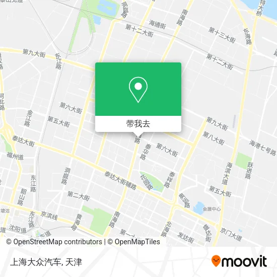 上海大众汽车地图
