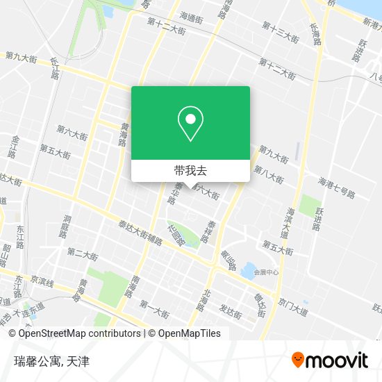 瑞馨公寓地图