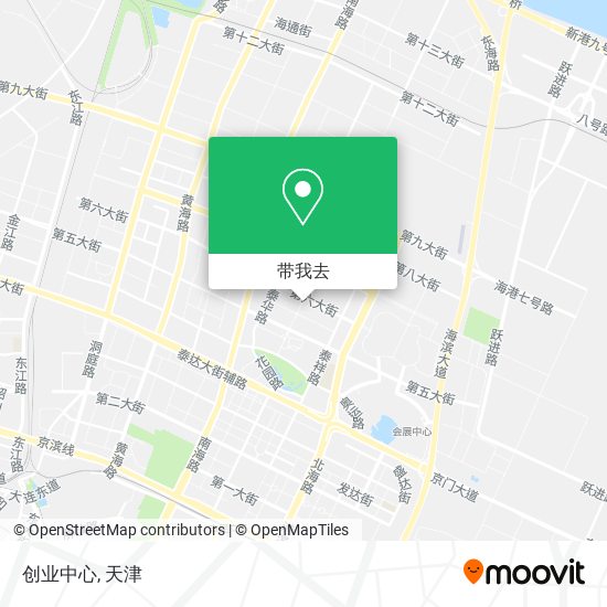 创业中心地图