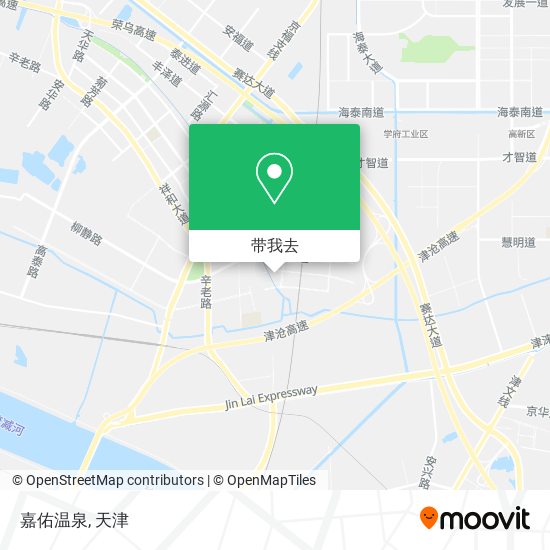 嘉佑温泉地图