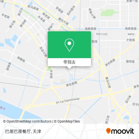 巴厘巴厘餐厅地图