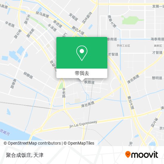 聚合成饭庄地图