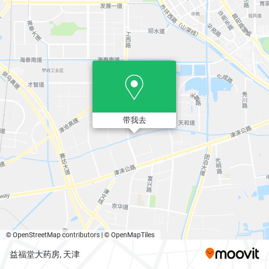 益福堂大药房地图