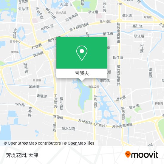 芳堤花园地图