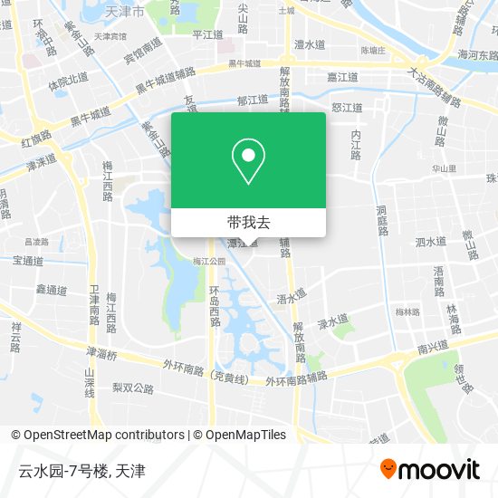 云水园-7号楼地图