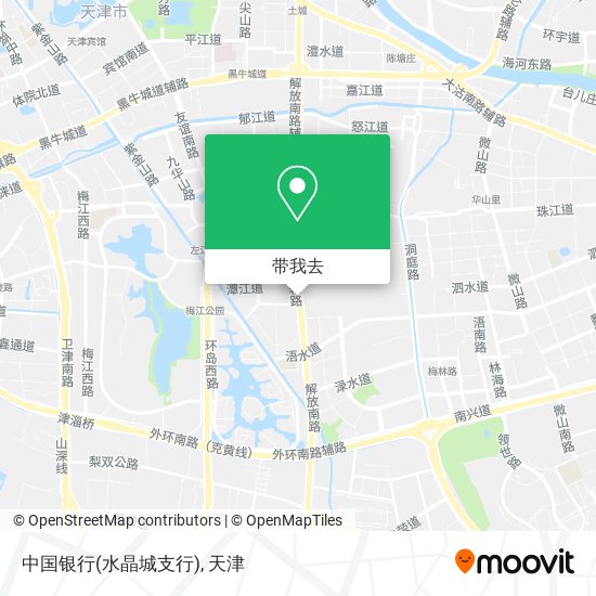 中国银行(水晶城支行)地图
