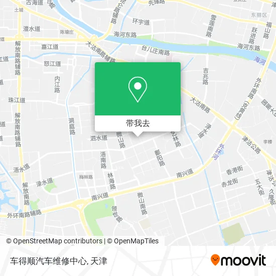 车得顺汽车维修中心地图