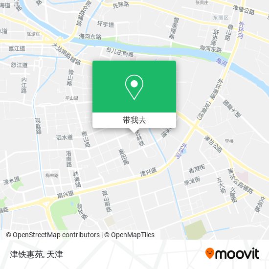 津铁惠苑地图