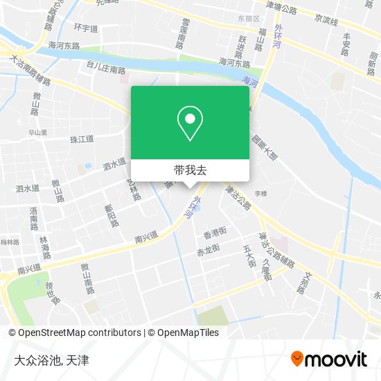 大众浴池地图