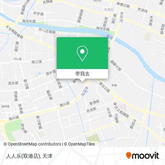 人人乐(双港店)地图