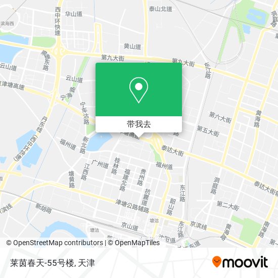 莱茵春天-55号楼地图