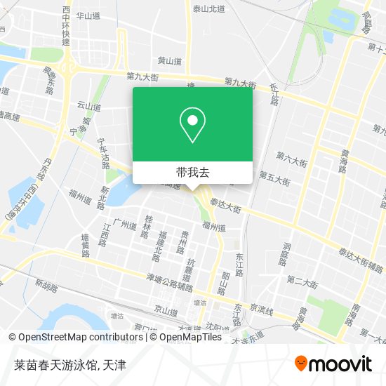 莱茵春天游泳馆地图