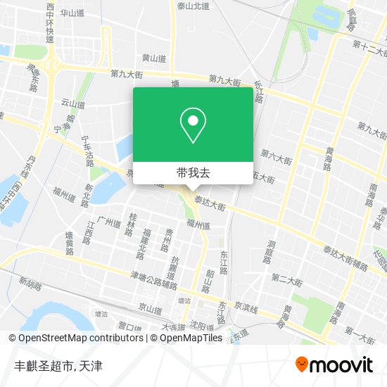 丰麒圣超市地图