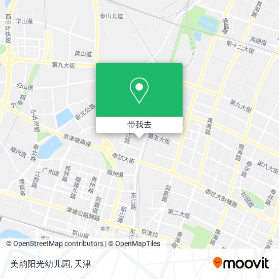 美韵阳光幼儿园地图