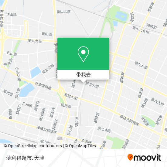 薄利得超市地图