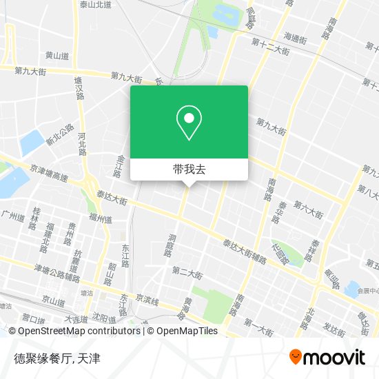 德聚缘餐厅地图