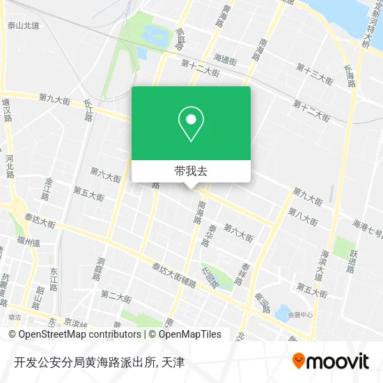 开发公安分局黄海路派出所地图