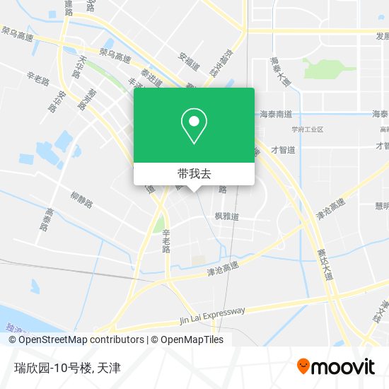 瑞欣园-10号楼地图
