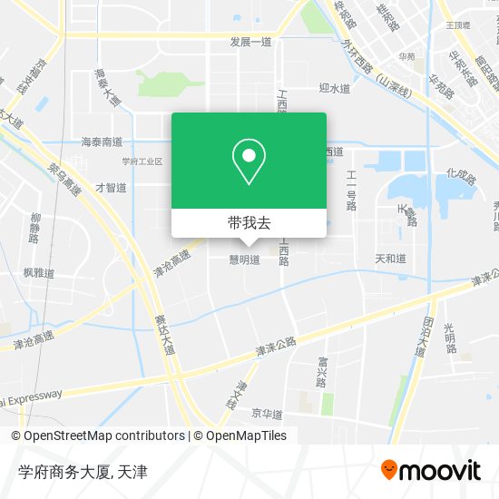 学府商务大厦地图