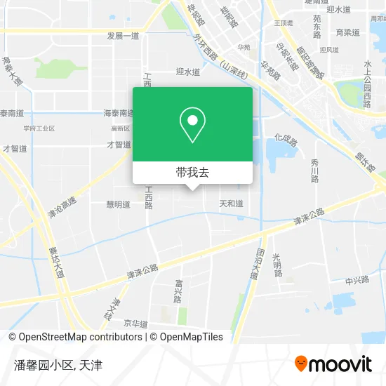 潘馨园小区地图
