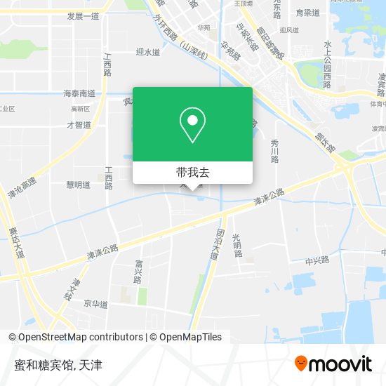 蜜和糖宾馆地图