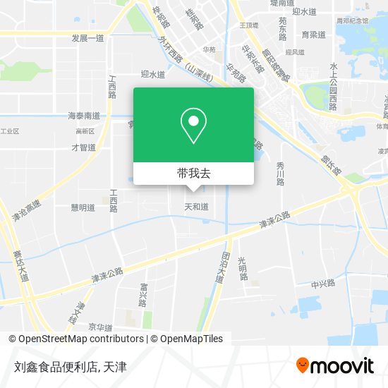 刘鑫食品便利店地图