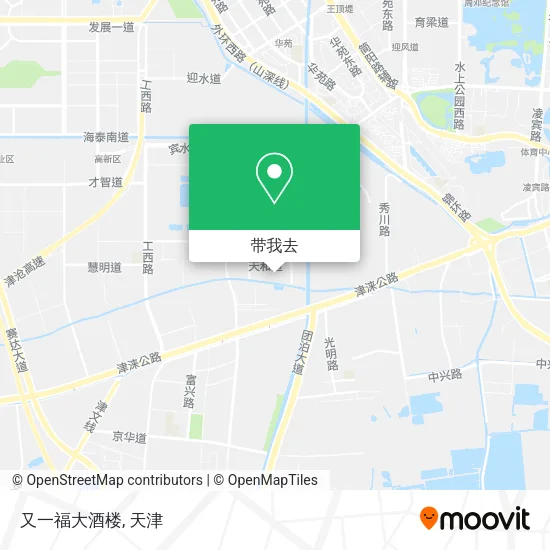 又一福大酒楼地图