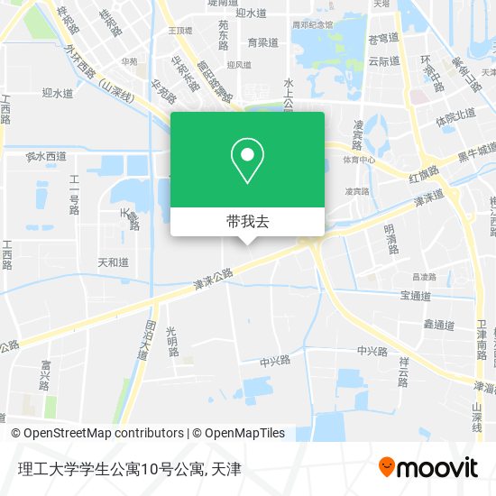 理工大学学生公寓10号公寓地图
