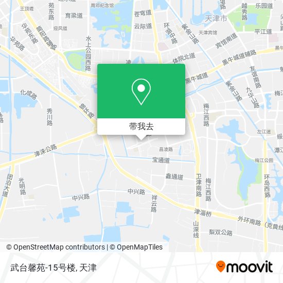 武台馨苑-15号楼地图