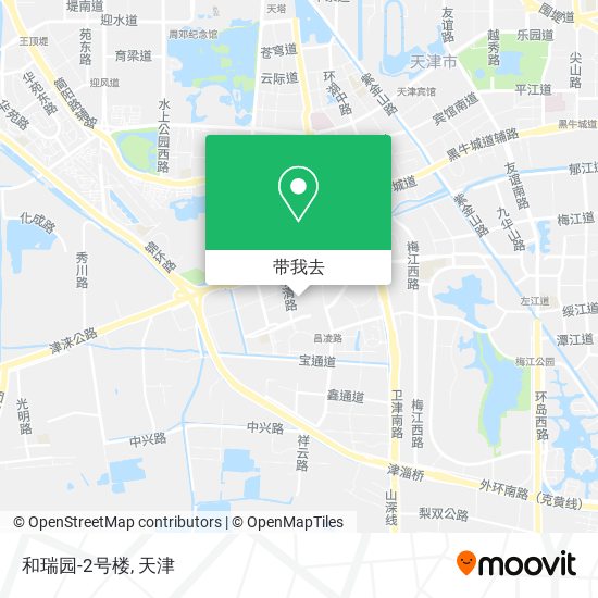 和瑞园-2号楼地图