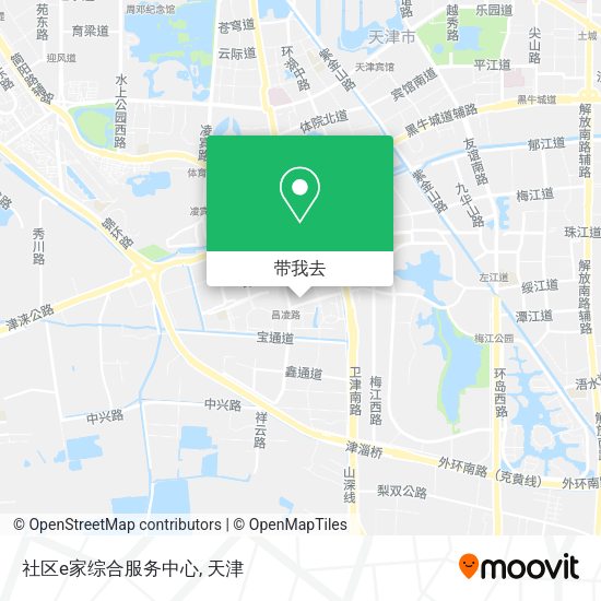 社区e家综合服务中心地图