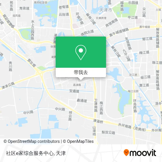 社区e家综合服务中心地图