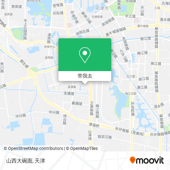 山西大碗面地图