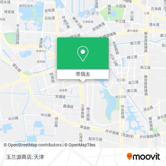 玉兰源商店地图