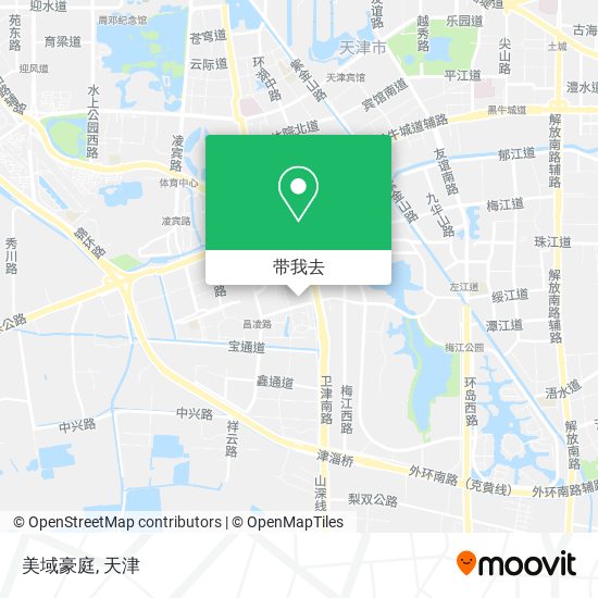 美域豪庭地图