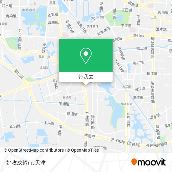 好收成超市地图