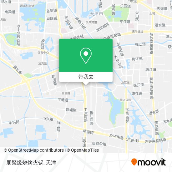 朋聚缘烧烤火锅地图