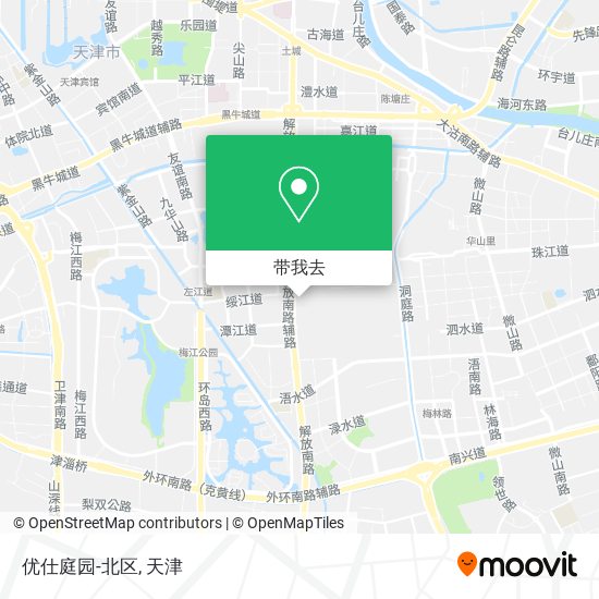 优仕庭园-北区地图