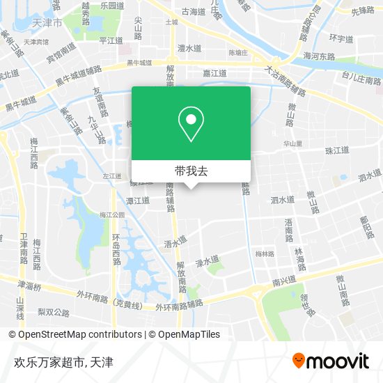 欢乐万家超市地图