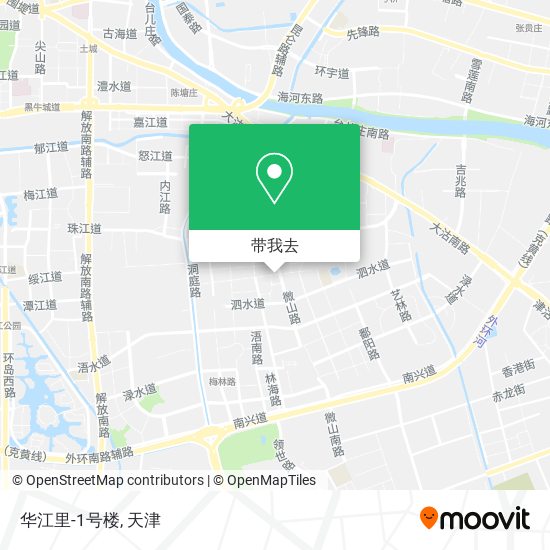 华江里-1号楼地图