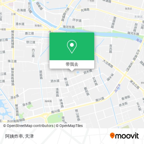 阿姨炸串地图