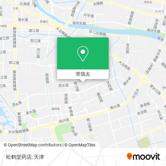 松鹤堂药店地图