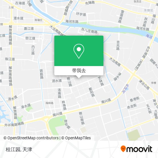 桂江园地图