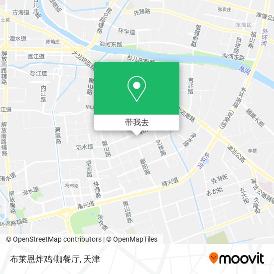 布莱恩炸鸡·咖餐厅地图