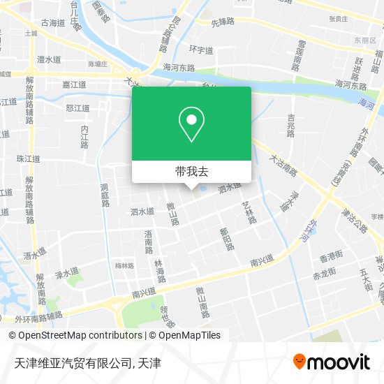 天津维亚汽贸有限公司地图