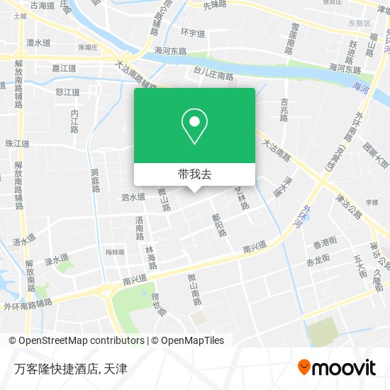 万客隆快捷酒店地图