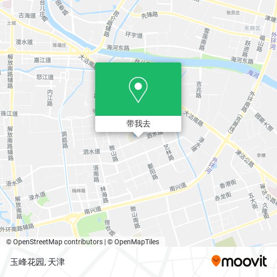 玉峰花园地图