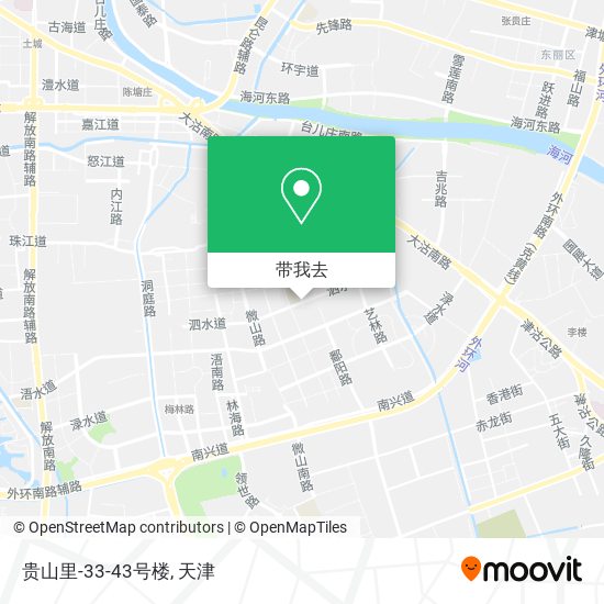 贵山里-33-43号楼地图